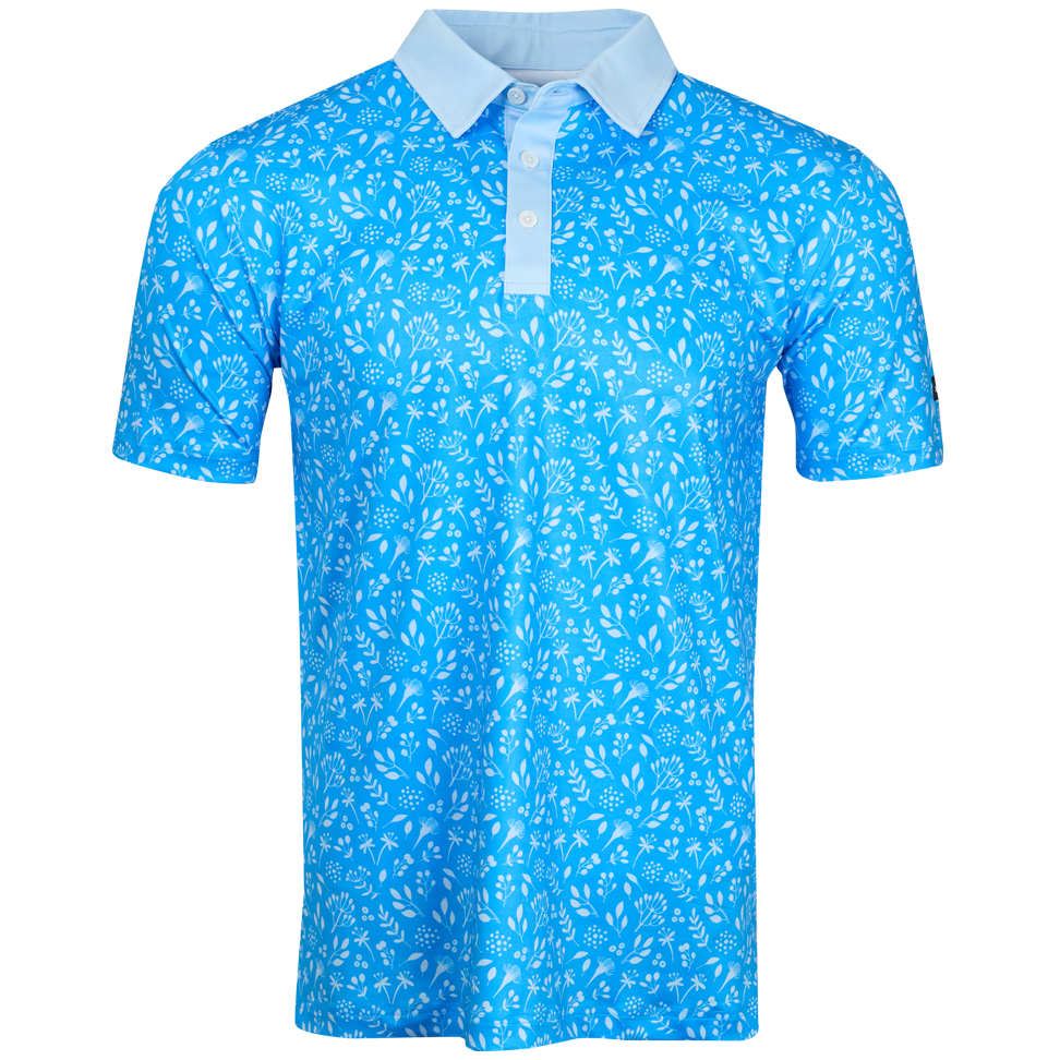 Blue Horizon Polo | Hawaiian Golf Shirts | Kaipar Clothing | Crazy