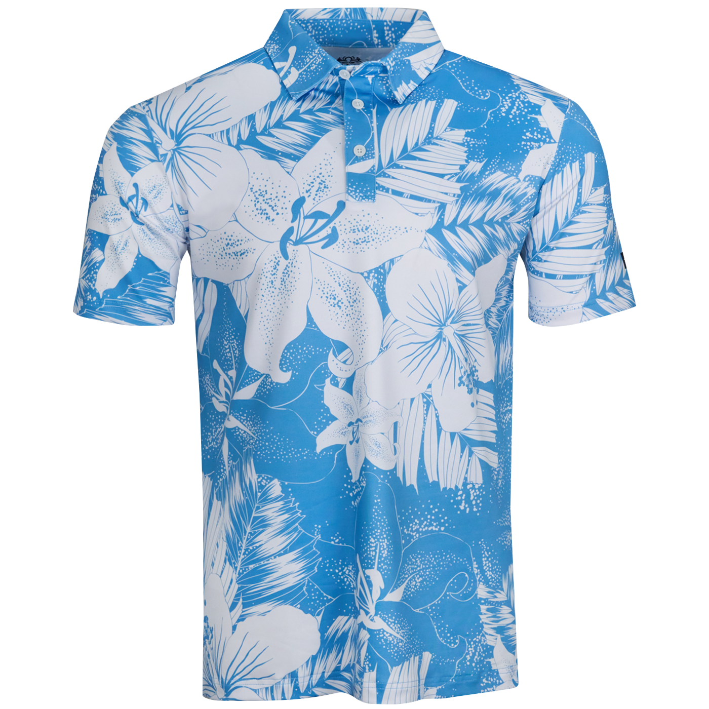 Aloha Blossom Polo | Hawaiian Golf Shirts | Kaipar Clothing