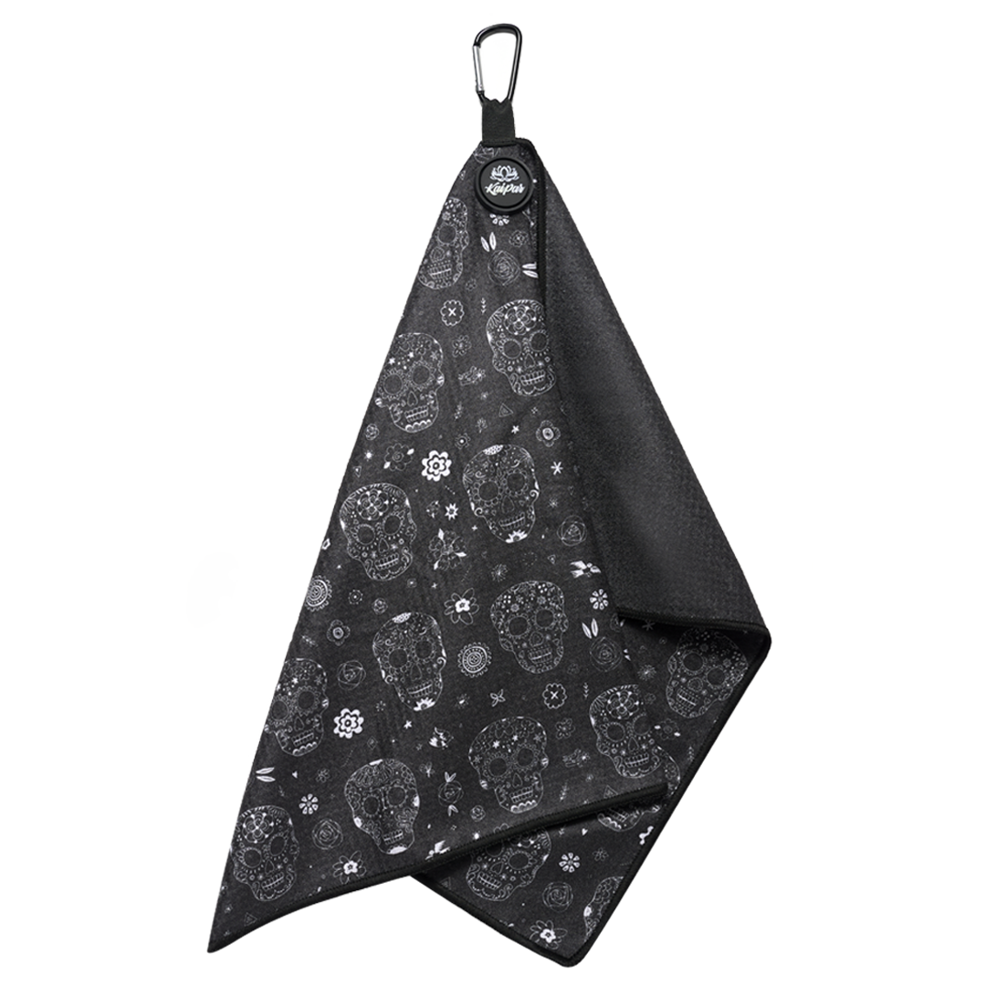 Mañana de los Muertos Magnetic Golf Towel
