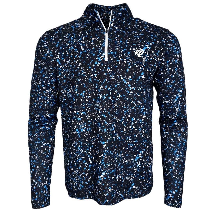 Jackson Pollack Performance QZip Kaipar Clothing Hawaiian Golf