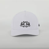 White Kaipar Hat w/ Laser Mesh
