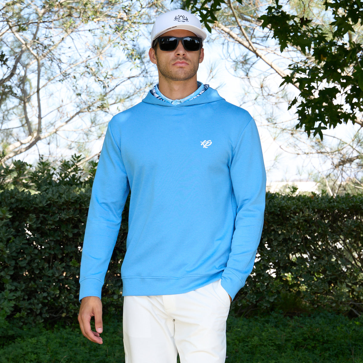 Blue Lagoon Performance Hoodie
