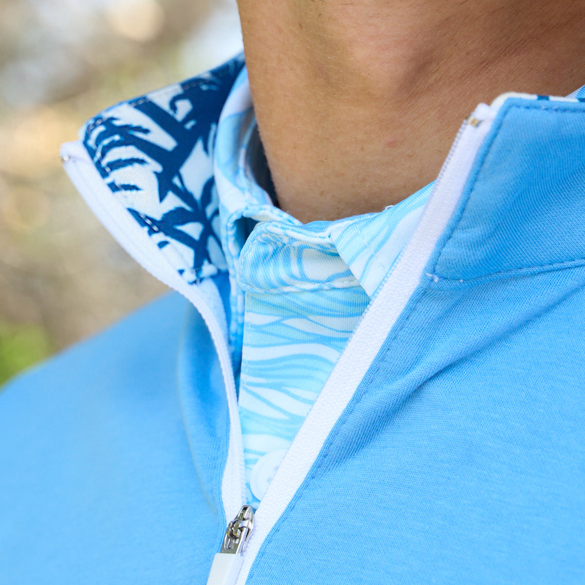 Blue Lagoon Performance Quarter Zip