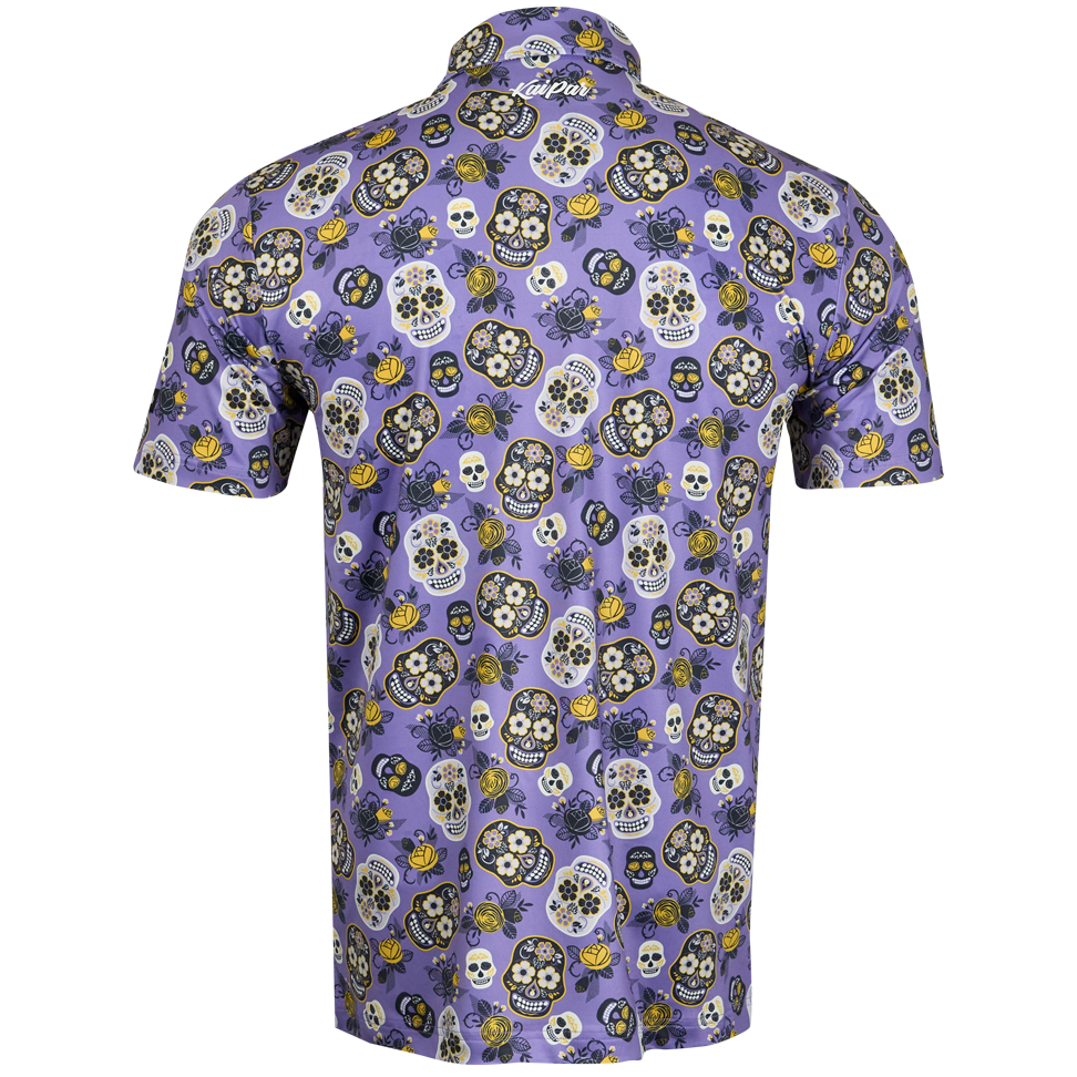 El Día de los Muertos Morado