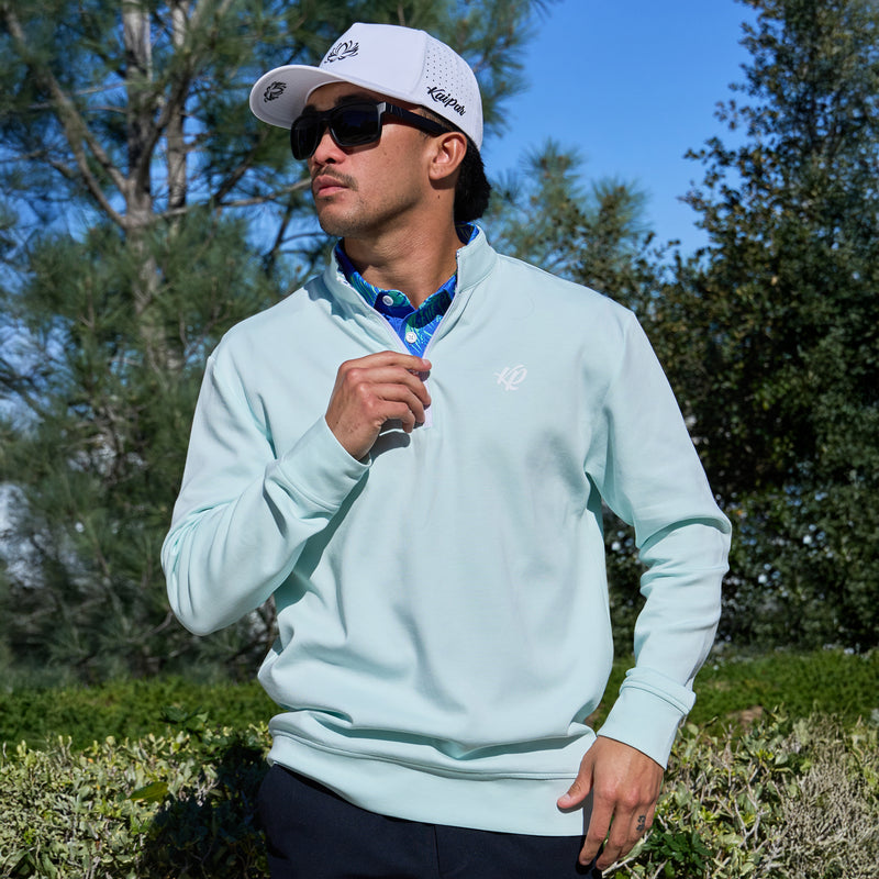 Coastline Performance Quarter Zip | Kaipar Clothing | Hawaiian