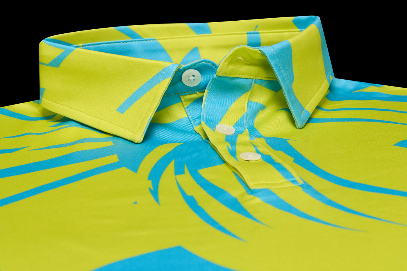 Sunset Golf Polo | Hawaiian Golf Shirts | Kaipar Clothing | Crazy