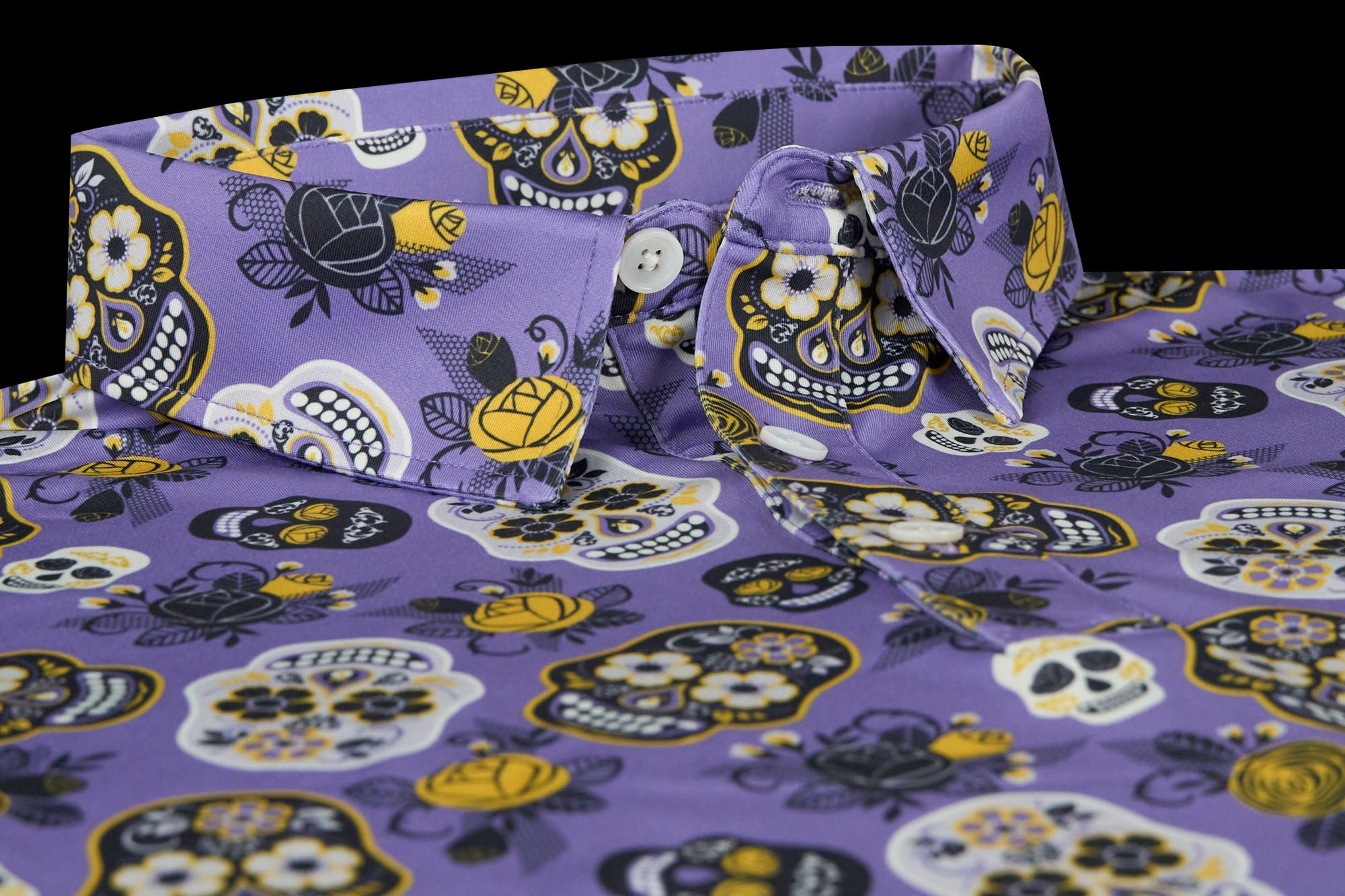 El Día de los Muertos Morado