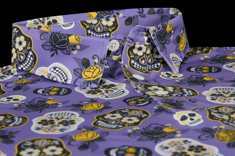 El Día de los Muertos Morado