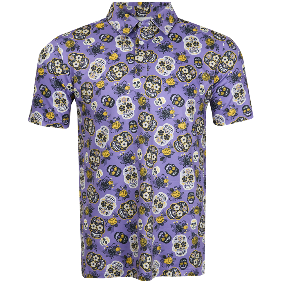 El Día de los Muertos Morado