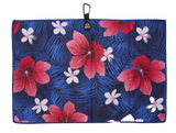 Hibiscus Magnetic Golf Towel