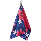 Hibiscus Magnetic Golf Towel