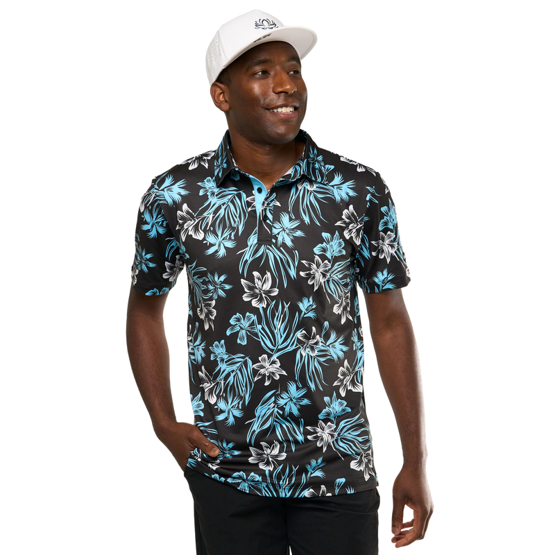 Nightfall Polo | Hawaiian Golf Shirts | Kaipar Clothing | Crazy