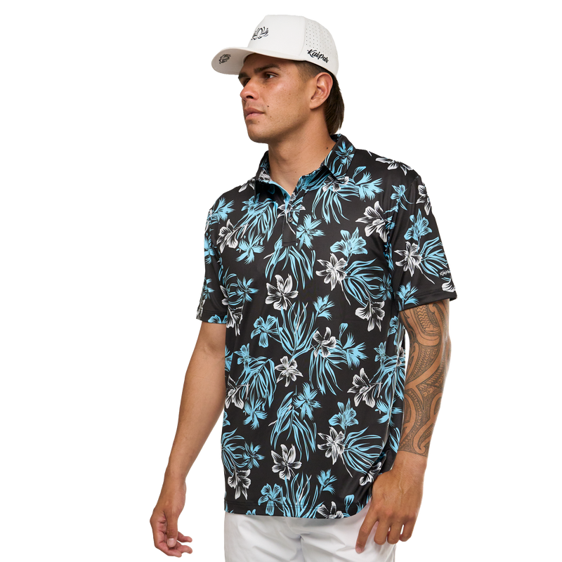 Nightfall Polo | Hawaiian Golf Shirts | Kaipar Clothing | Crazy