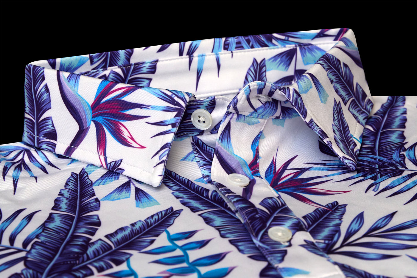 Birdies of Paradise Golf Polo | Hawaiian Golf Shirta | Kaipar