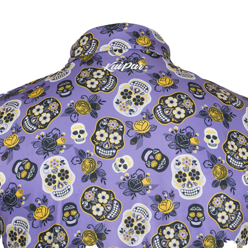 El Día de los Muertos Morado