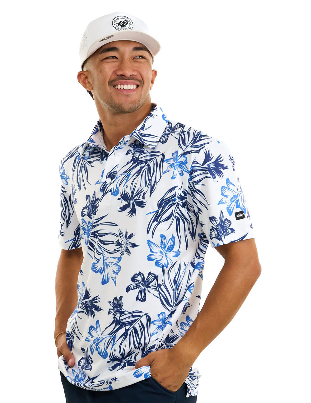 Wailea Golf Polo | Hawaiian Golf Shirts | Kaipar Clothing | Crazy