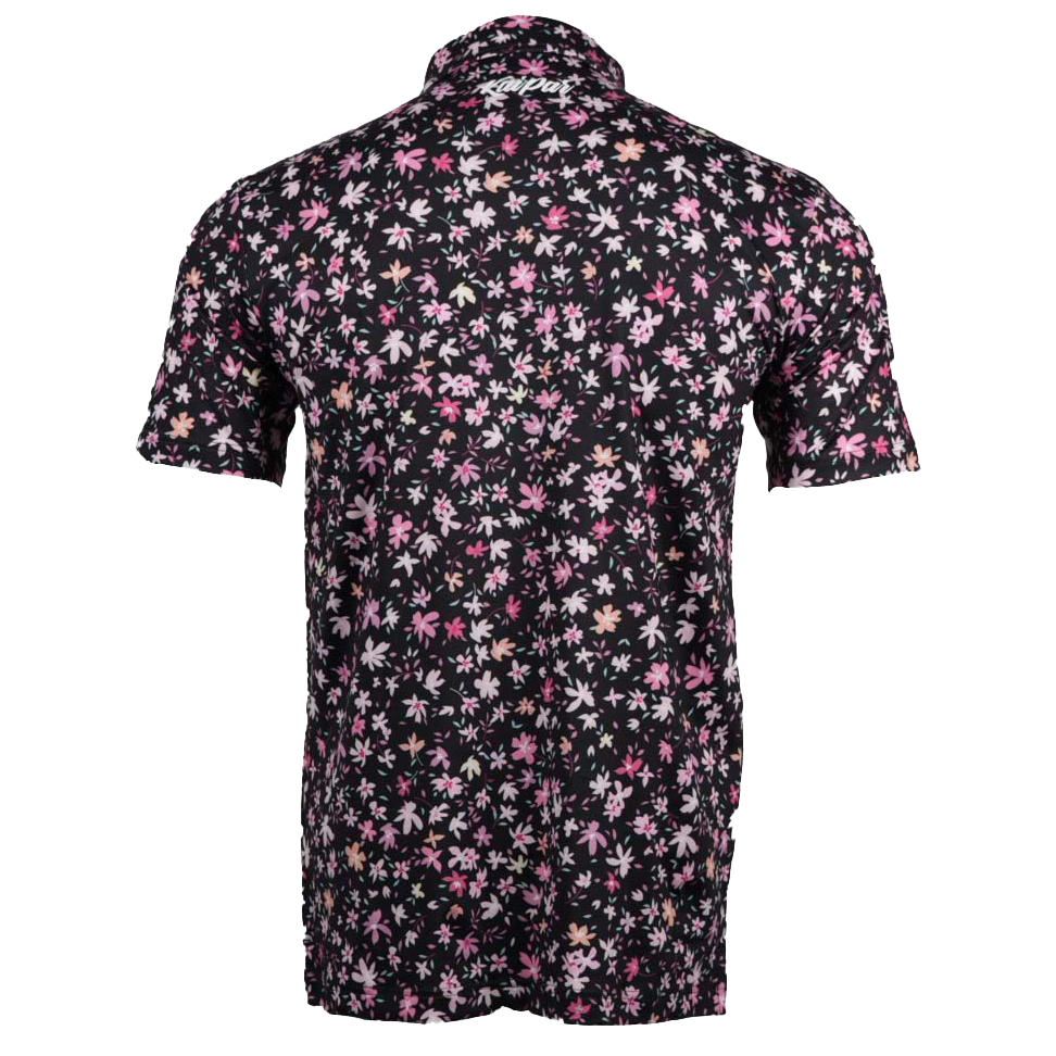 Flower Power Golf Polo Kaipar Clothing Hawaiian Golf Shirts Crazy Golf Shirts 8803