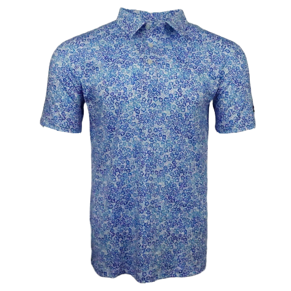 Floral Bliss | Kaipar Clothing | Hawaiian Golf Shirt | Crazy Golf Shirts