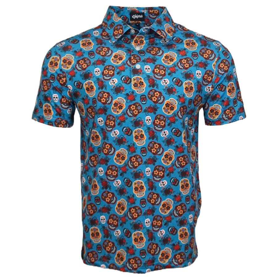 Día de Muertos Limited Edition | Kaipar Clothing | Hawaiian Golf Shirts ...