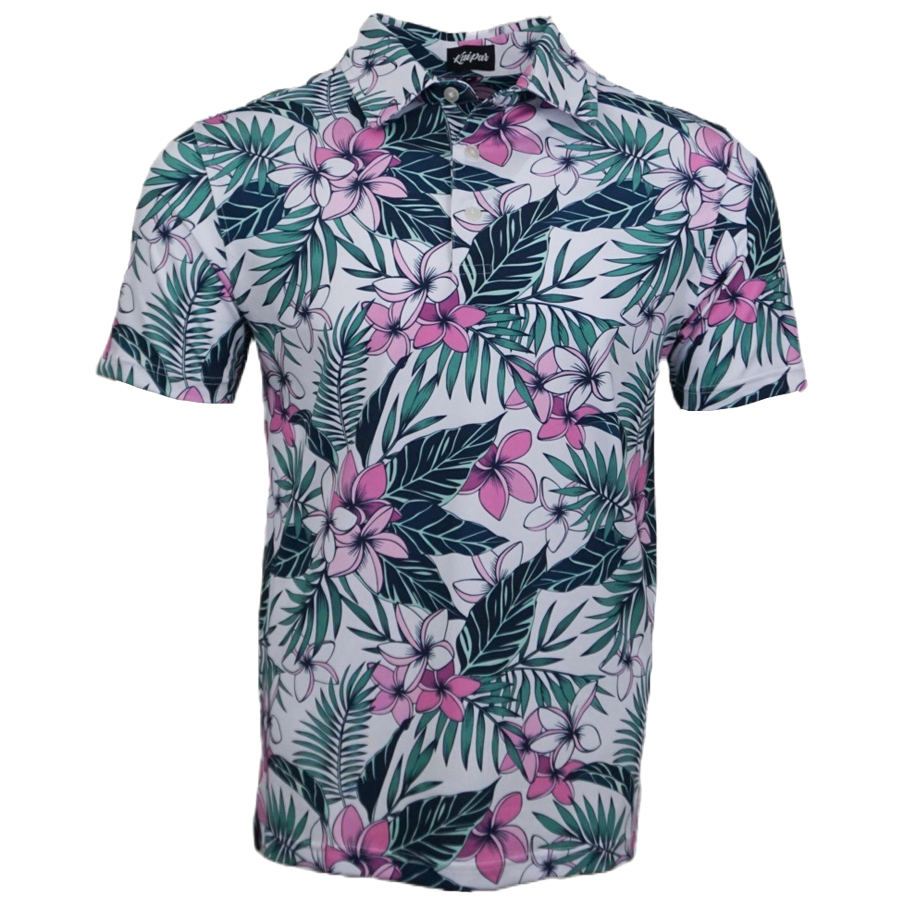 Plumerias Limited Edition | Kaipar Clothing | Hawaiian Golf Shirts ...