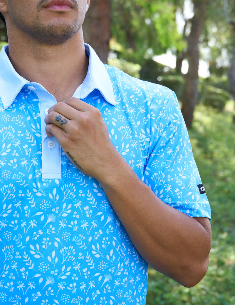 Blue Horizon Polo | Hawaiian Golf Shirts | Kaipar Clothing | Crazy Golf Shirts Medium Blue Horizon Polo | Hawaiian Golf Shirts | Kaipar Clothing | Crazy Golf Shirts Medium